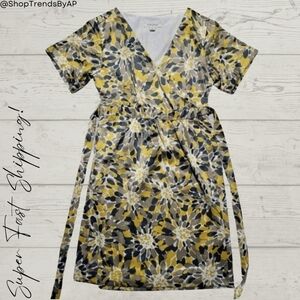 Banana Republic Floral Wrap Dress